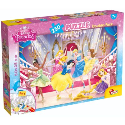N00048083_001w 8008324048083 Puzzle 2 in 1 Lisciani Disney Princess, Plus, 250 piese