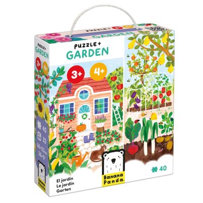 Puzzle Banana Panda, Gradina, 40 piese