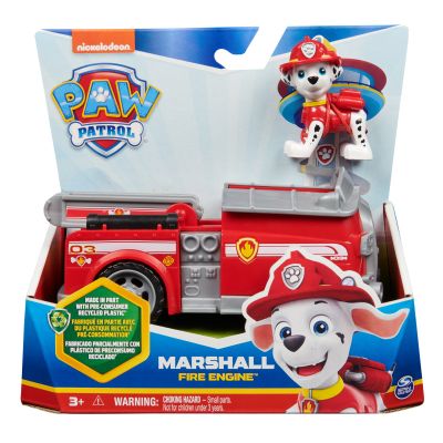 Masinuta cu figurina Paw Patrol, Camionul de pompieri a lui Marshall, 20144474