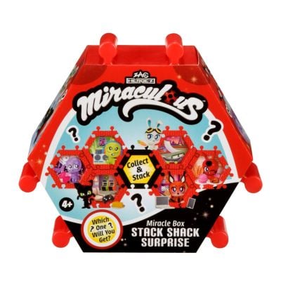 Set figurina surpriza, Miraculous, Kwami Stack Shack