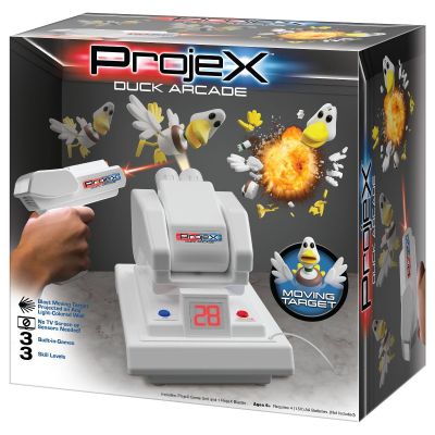 N00052718_001w 042409527184 Consola de jocuri cu proiector si 1 blaster, Laser X, ProjeX Duck Arcade