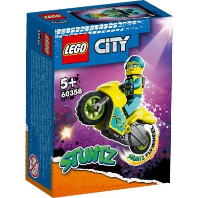 N00060358_001w 5702017416199 LEGO® City - Motocicleta de cascadorie cibernetica (60358)