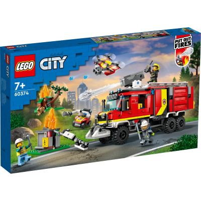 N00060374_001w 5702017416342 LEGO® City - Masina unitatii de pompieri (60374)