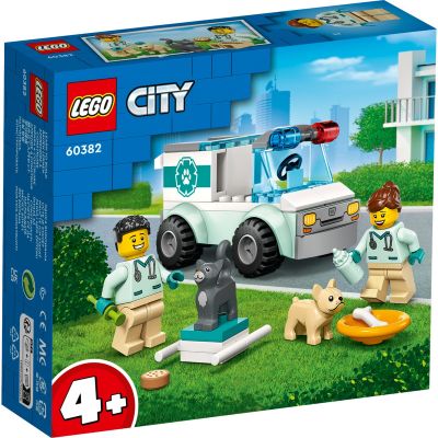 N00060382_001w 5702017399812 LEGO® City - Ambulanta veterinara (60382)