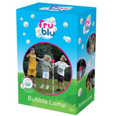 Set dispozitiv baloane de sapun si solutie, Fru Blu, Lampa, 115 ml