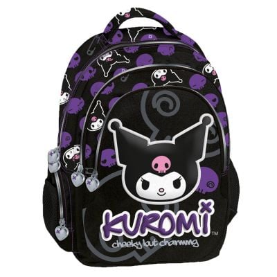 Ghiozdan cu 3 compartimente, Graffiti, Kuromi, Jolt