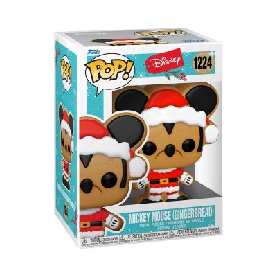 N00064329_001w 889698643290 Figurina Funko Pop, Disney Holiday, Santa Mickey Gingerbread