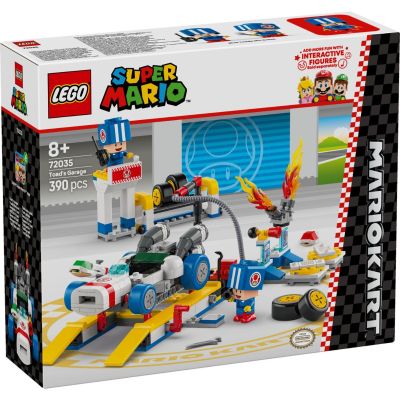 N00072035_001w 5702017816524 LEGO® Super Mario - Mario Kart - Garajul Lui Toad (72035)