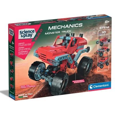 N00075038_001w 8005125750382 Kit de constructie, Clementoni, Monster Truck