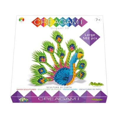 N00078738_001w 8032591787383 Origami 3D, Paun, Creagami, 502 piese
