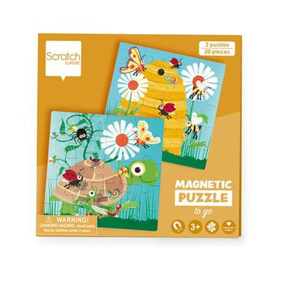 N00081158_001w 5414561811589 Puzzle magnetic Scratch, Petrecerea in gradina, 20 piese