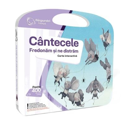 N00088179_001w 9788076881792 Carte interactiva, Raspundel Istetel, Cantecele, Fredonam si ne distram