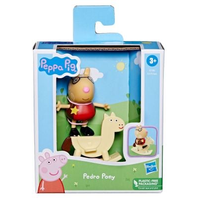 N000F2179_007w 5010996113054 Figurina Peppa Pig, Pedro Pony si balansoar, 7 cm, F6788