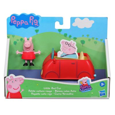 N000F2185_001w 5010993846207 Set figurina si masinuta, Peppa Pig, Little Red Car, F2212