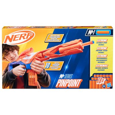 N000F8621_001w 5010996207180 Blaster cu 18 sageti din spuma, Nerf, N1 Series, Pinpoint Sight