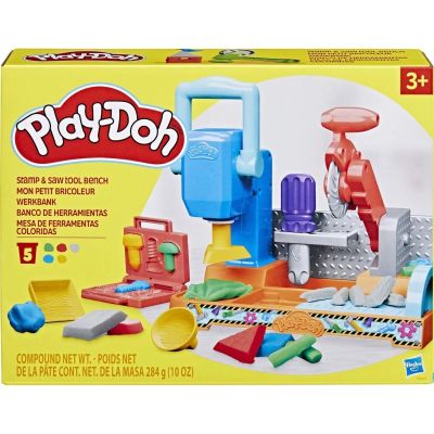 N000F9141_001w 5010996247476 Set de joaca, Play-Doh, Banc de lucru cu scule, F9141
