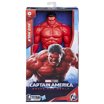 Figurina articulata, Marvel Titan Hero, Red Hulk, 30 cm, F9299
