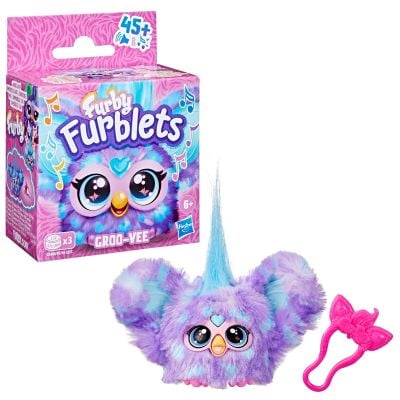 Jucarie de plus interactiva, Furby Furblets, Groo-Vee, G1400