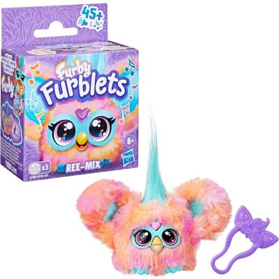 Jucarie de plus interactiva, Furby Furblets, Ree-Mix, G1401