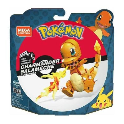 N000GKY96_001w 887961834598 Set de constructie, Mega Bloks, Pokemon Charmander, 180 piese, GKY96