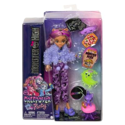 Papusa Clawdeen , Monster High, Creepover Party, HKY67
