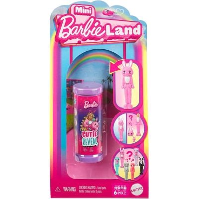 N000HYM25_001w 194735250981 Papusa surpriza Barbie, Cutie Reveal, Mini Barbieland, HYM25