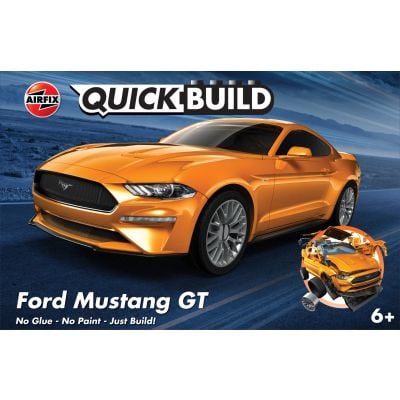 Set de constructie, Airfix Quickbuild, Ford Mustang Gt, 46 piese