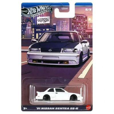 Masina metalica, Hot Wheels, Silver Series, 91 Nissan Sentra SE-R, 1:64