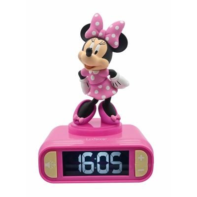 N01000131_001w 3380743101316 Ceas digital cu alarma si lumina de noapte, Lexibook, Minnie Mouse