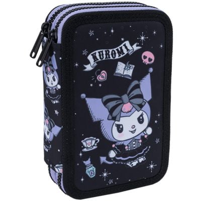 Penar echipat cu doua compartimente, Coolpack, Kuromi, Negru