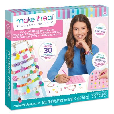 Set pentru creat bijuterii, Make It Real, 30 Clay Charm