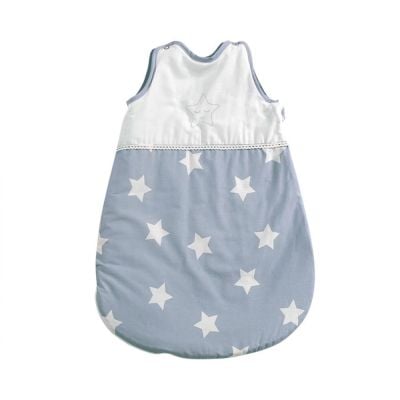 N01001498_001 3800166114989 Sac de dormit de vara, Lorelli, 0-6 luni, Stars Blue Grey Mist