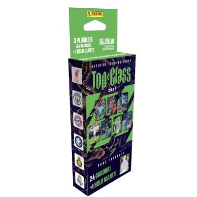 Set cartonase de schimb, Panini, FIFA Top Class 2025, EcoBlister si Holo Giant