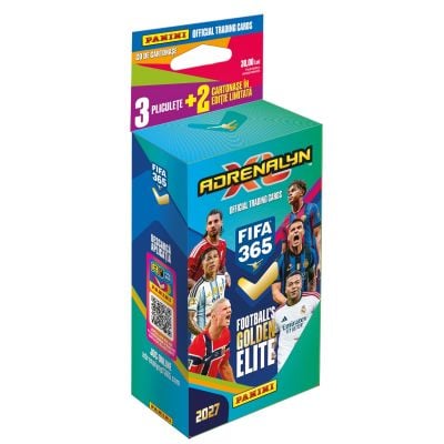 Set 20 cartonase, Panini, FIFA 365 Adrenalyn XL 2027, Ecoblister Golden Elite