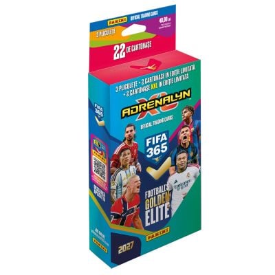 Set 22 cartonase, Panini, FIFA 365 Adrenalyn XL 2027, Ecoblister XXL
