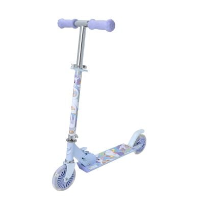 26%Trotineta cu 2 roti, pliabila, Evo, Light Up Inline Scooter, Unicorni