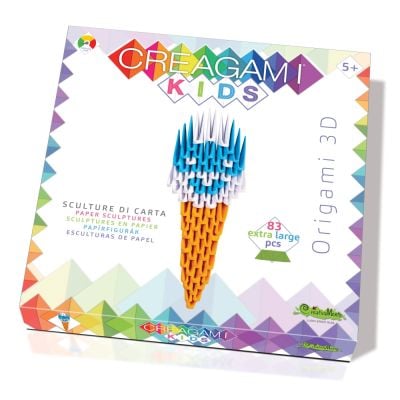 N01008843_001w 8032591788434 Joc 3D Inghetata Origami, Creagami Kids, 83 Piese
