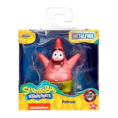 Figurina metalica, Jada, Squarepants, Patrick, 6,5 cm