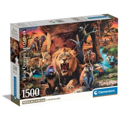 Puzzle Clementoni, The Tribal Society, 1500 piese