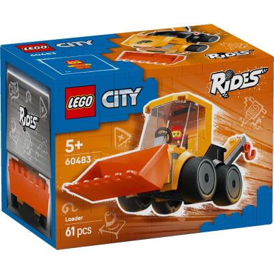 20%LEGO® City - Vehicule - Incarcator de constructii (60483)