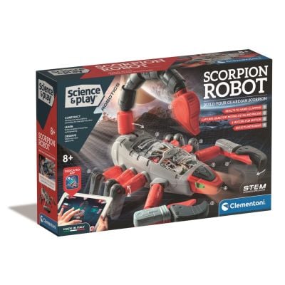 N01061547_001w 8005125615476 Kit de constructie Clementoni, Robot Scorpion