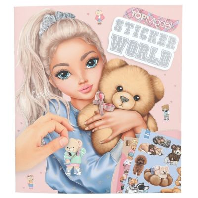 Carte cu stickere, Depesche, TOPModel, Team Teddy