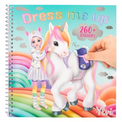 Carte cu stickere, Depesche, Ylvy Dress Me Up