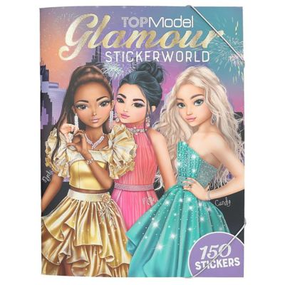 Carte cu stickere, Depesche, TOPModel, Glamour