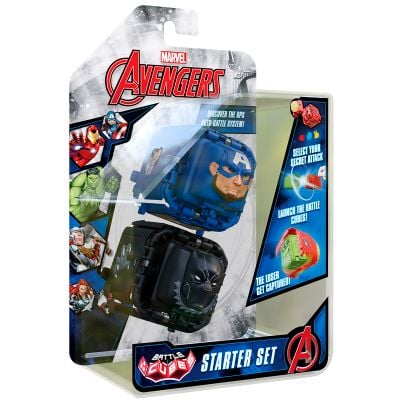 N01070226_001w 8411936000910 Set 2 figurine de lupta Battle Cubes Avengers, Captain America vs Black Panther 