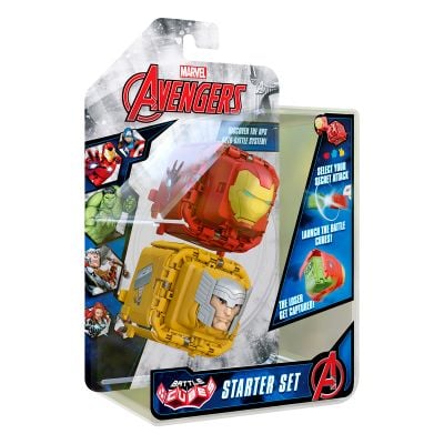 N01070226_004w 8411936999382 Set 2 figurine de lupta Battle Cubes Avengers, Iron Man vs Thor