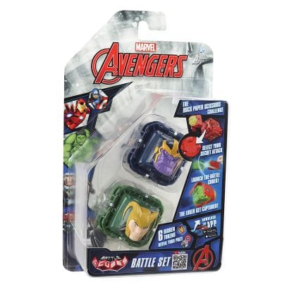 N01070226_003w 8411936702265 Set 2 figurine de lupta Battle Cubes Avengers, Thanos vs Loki