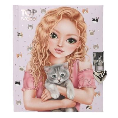 Jurnal cu lacat, Depesche, TopModel Kitty and Doggy, Pisica