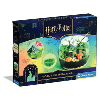 N01081141_001w 8005125811410 Set creativ, Clementoni, Terariu Harry Potter, Coliba lui Hagrid