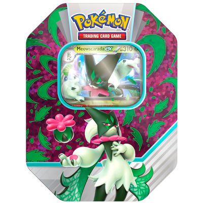 N01085297_001w 820650852978 Set carti de joc, Pokemon TCG, Paldea Partner Tin, Meowscarada ex